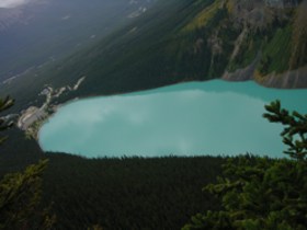 Lake Louise - Aussicht vom Great Behive