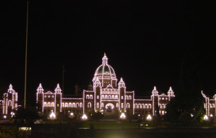 Parlament bei Nacht